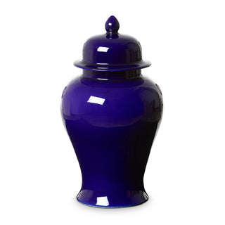 Imperial Ceramic Ginger Jar - Indigo