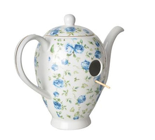 Pretty Coffee Pot Birdhouse - Choose Your Favorite Style