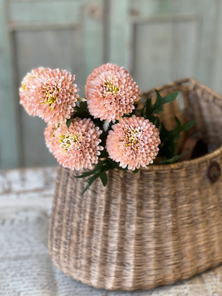 17" Corsage Florets - Blush