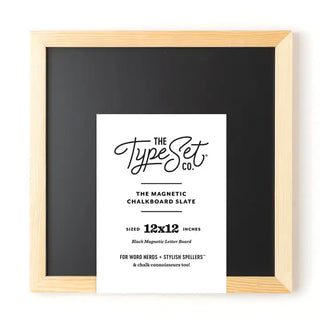 Black Magnetic Chalkboard