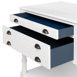 Bimini Kitchen Island - Whitewash