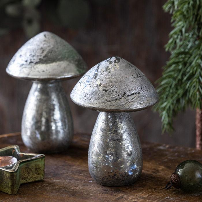 Abigail Ahern Glass Boral Mushroom