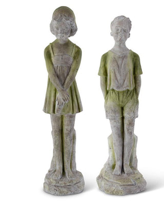 Resin Boy or Girl Statue