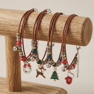 Christmas Charm Bracelets - Choose Style