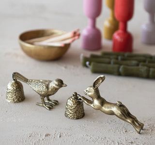 Pewter Candle Snuffer - Choose Bird or Rabbit