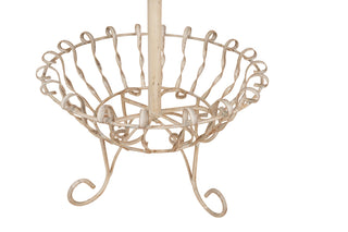 The Kirby Farmhouse Metal Double Planter Basket