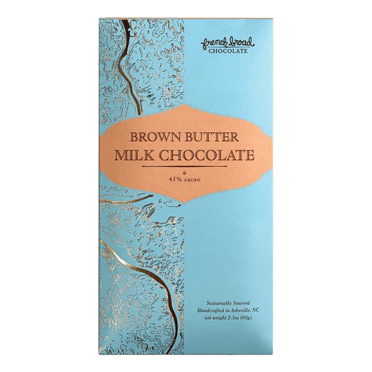 French Broad - Brown Butter Milk Chocolate 45%