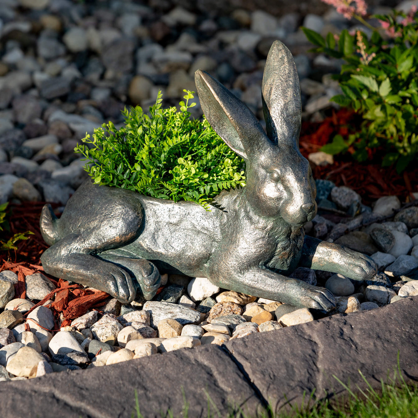 The Bronzed Bunny Planter