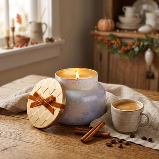 Capri Blue Cinnamon Cortado Artisan Winter Bazaar Signature Candle