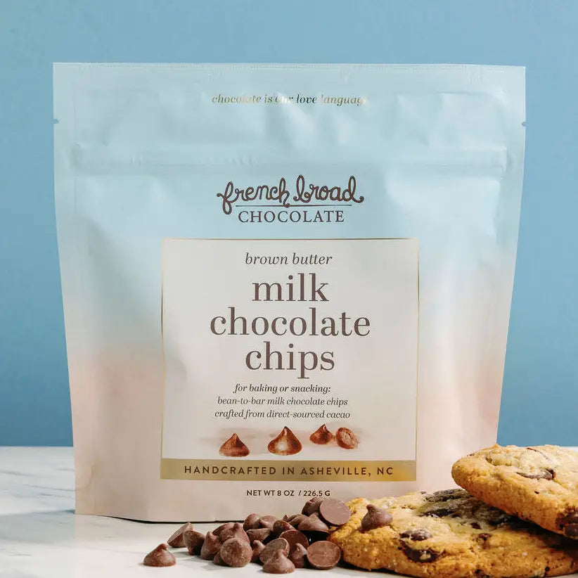 French Broad - Brown Butter Milk Chocolate Chips – Cotton & Crete