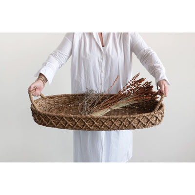 Seagrass Oval Tray - More Coming Soon