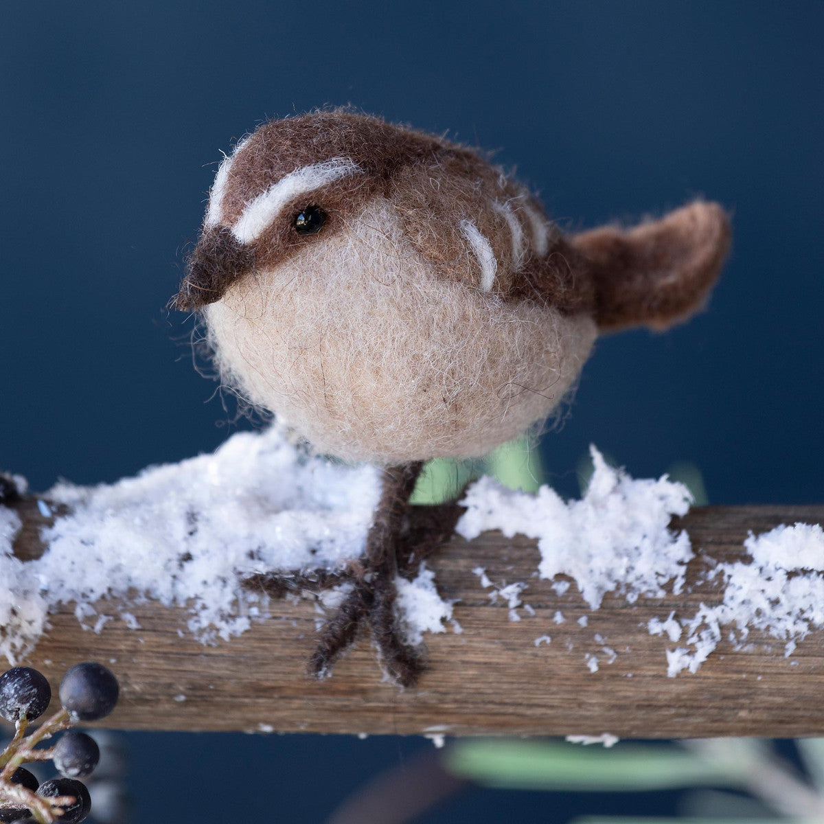 Wool Brown Wren Bird- More Coming Soon!