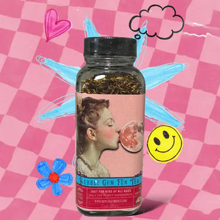 Bubble Gum Fun K-Pop the Moon Tea in Glass Jar