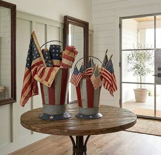 Patriotic Hat Bucket - Choose Size