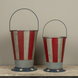 Patriotic Hat Bucket - Choose Size