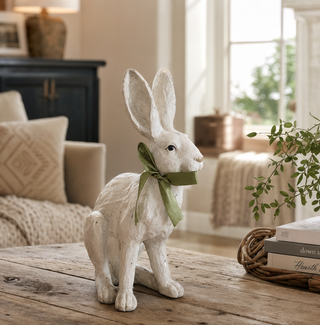 Standing Bunny with Bow - Choose Small or Large