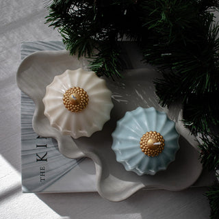 Christmas Ornament Soy Candle - Choose Color