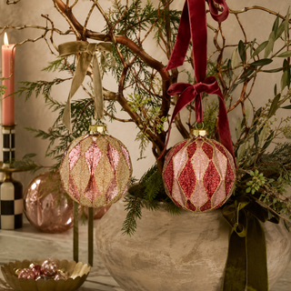 Cirque Glass Ornament - Choose Style