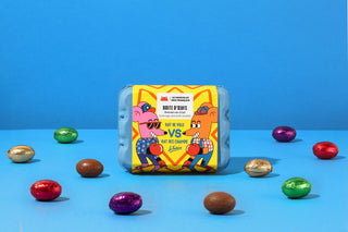 Le Chocolat Des Francais - Box of 12 Easter Eggs -Milk, Dark Chocolate Eggs