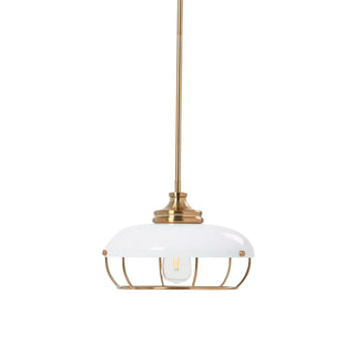 Robert Stevenson Lighting Presley Caged Dome Metal Ceiling Light