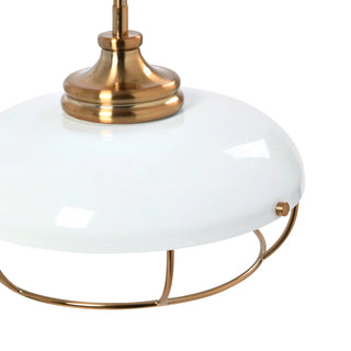 Robert Stevenson Lighting Presley Caged Dome Metal Ceiling Light