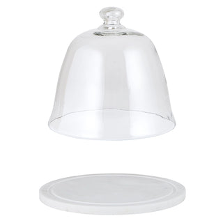 Cake or Cheese Dome with Marble Plate
