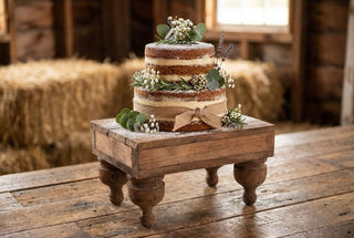 The Rustic Cake Table Riser