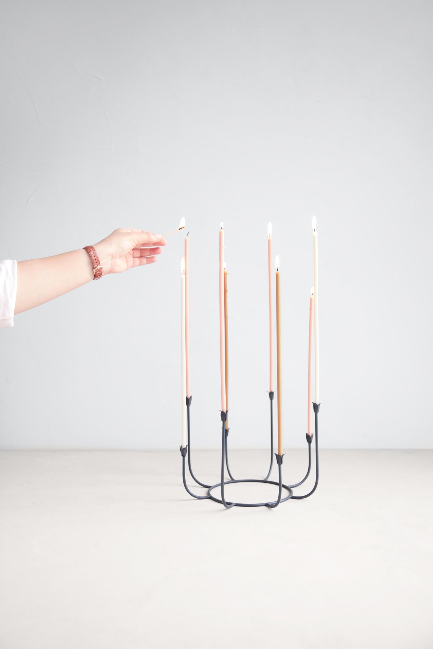 Beacon Long Stem Candelabra