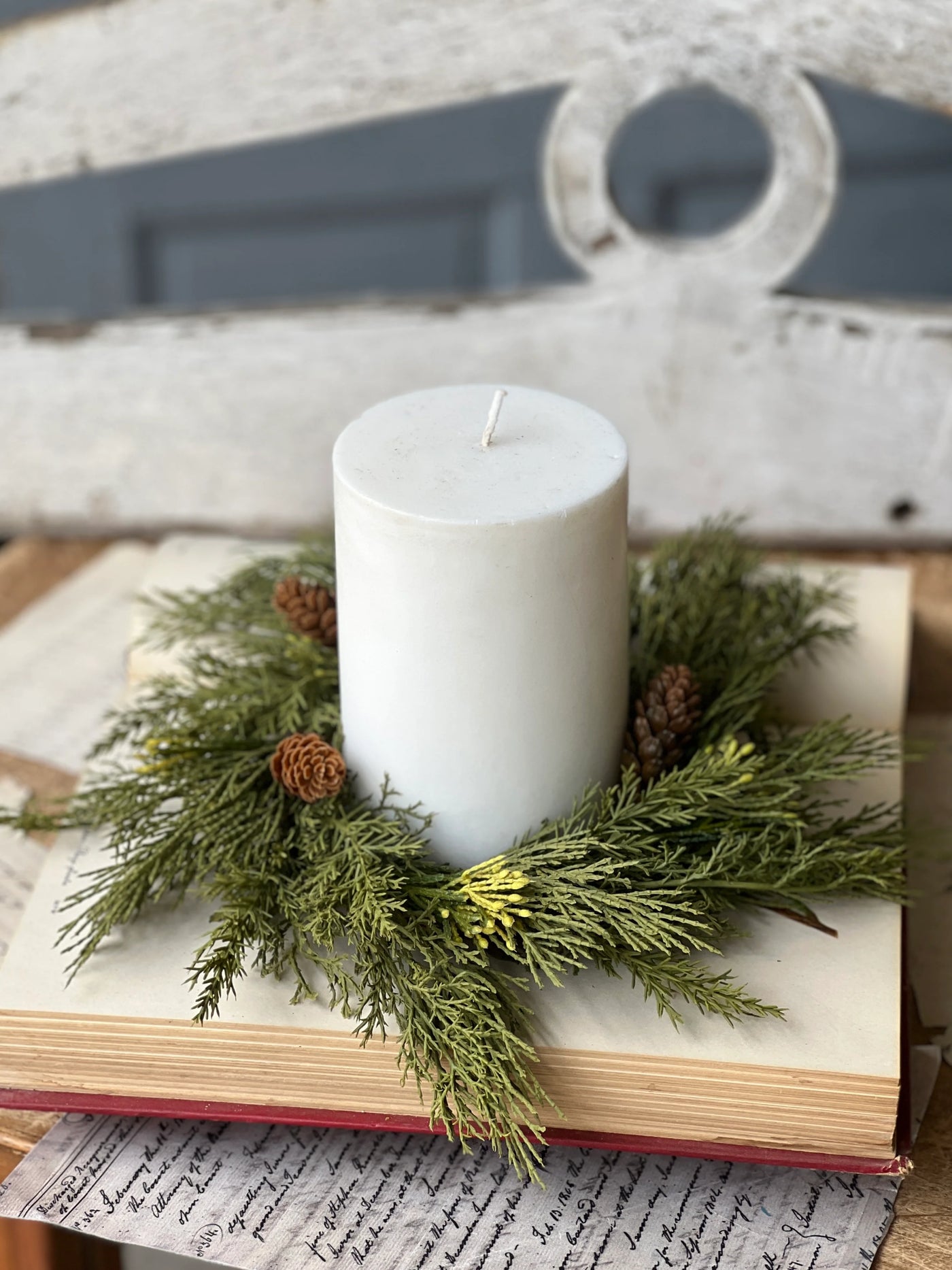 Alpine Cedar Candle Ring