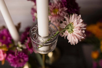 Candle Ring Vase Set of 2