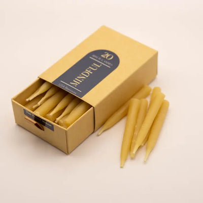 20 Minutes For You Mindful Beeswax Candle Set