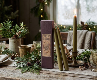 The True Bayberry Candles - Set of 2 Boxed Candles
