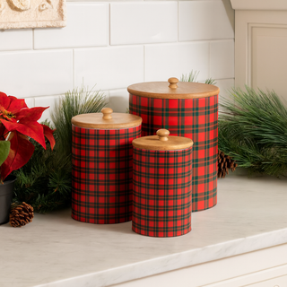 Heritage Holiday Canister Set