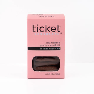 Ticket Chocolate - Caramelized Graham Crackers in Milk Chocolate