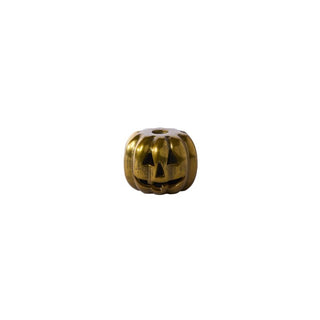 Metal Carved Pumpkin Candleholder