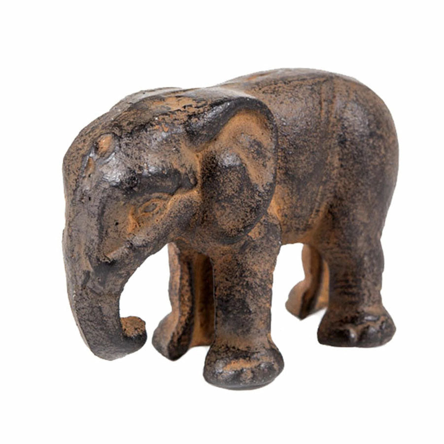 Vintage Style Cast Iron Toy Elephant