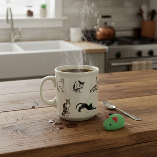 12oz Cat Tricks Coffee Mug