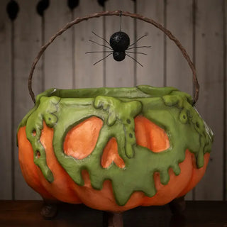 Bethany Lowe Poison Pumpkin Cauldron