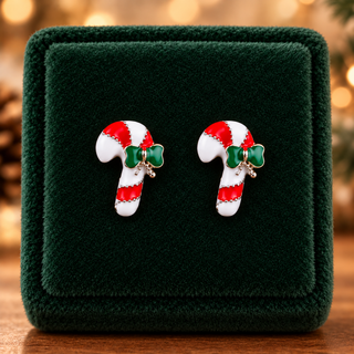 Holly Jolly Holiday Stud Earrings - Choose Style