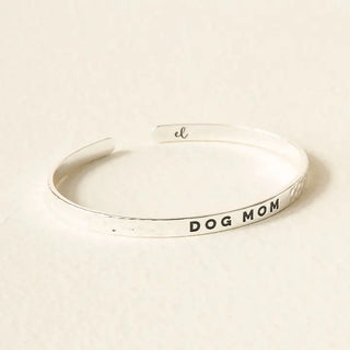 Little Reminder Cuff Bracelet - Dog Mom