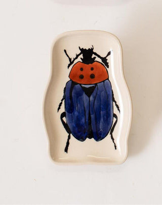 Botanical Beetle Trinket Dish - Choose Favorite Style