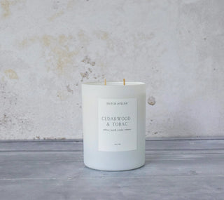 Dutch Atelier Cedarwood and Tobac Candle
