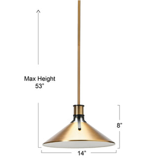 Robert Stevenson Lighting Silas Metal Ceiling Light
