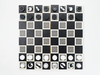Fredericks and Mae Checkers Chess Board Game