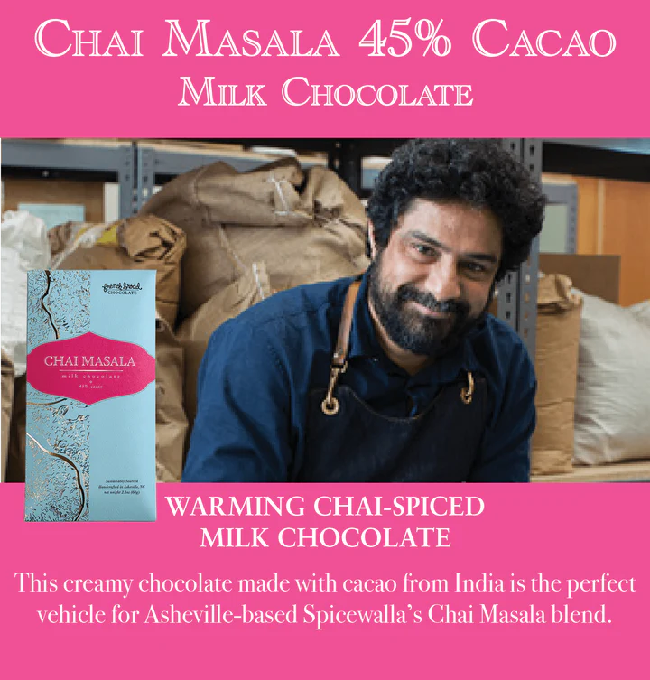 French Broad - Chai Masala Milk Chocolate