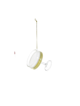 Holiday Spirits Glass Ornament - Choose Style