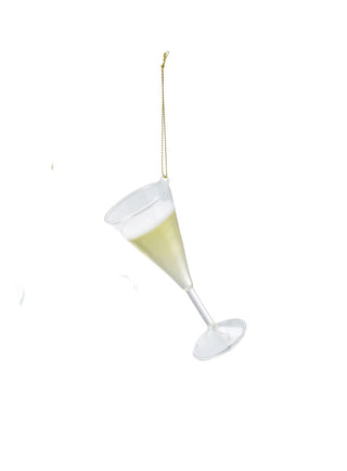 Holiday Spirits Glass Ornament - Choose Style