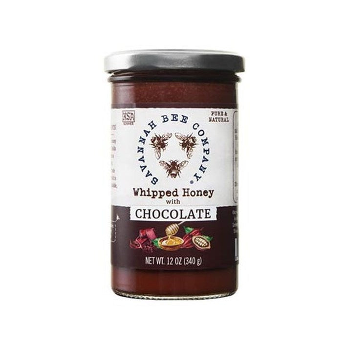 Savannah Bee Company 12oz Whipped Honey with Chocolate