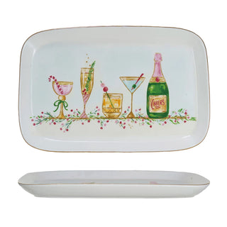 Stoneware Holiday Platter