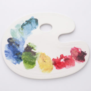 Artist Palette Cheese Tray